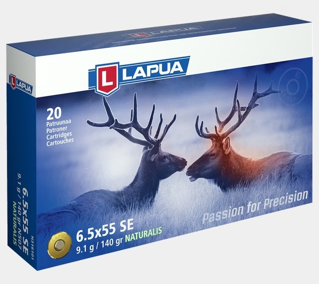 Lapua Naturalis 6,5x55 9,1g / 140grs