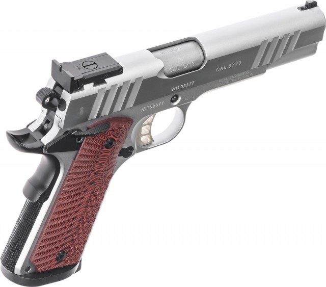 Tanfoglio FT 1911 Custom, Chromed 9x19