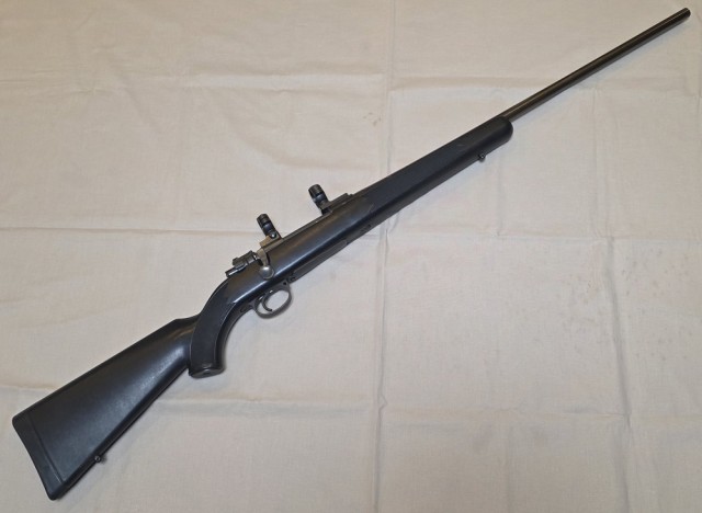 Kongsberg M59 Kal. 6,5-06 m/rettet kasse og neddreid matchpipe