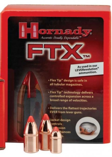 Hornady 45 Cal .458 325 gr FTX