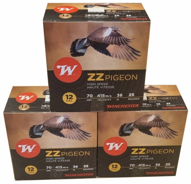 Winchester ZZ pigeon 12/70 36gram #5 - 25pakk