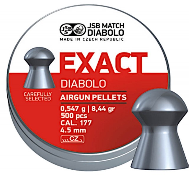 JSB Exact 4,52mm 8,44gr (0,547g)