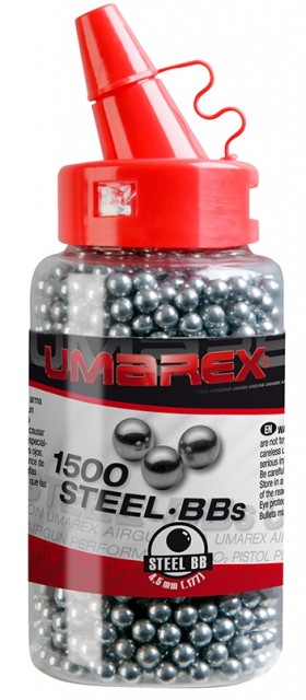 Umarex Steel BBs 4,5mm flaske med 1500