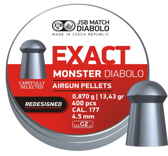 JSB Exact Monster Redisigned - 4.52mm - 400stk