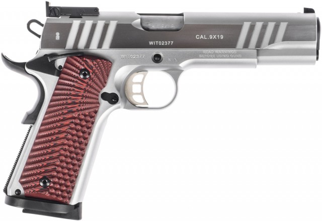 Tanfoglio FT 1911 Custom, Chromed 9x19