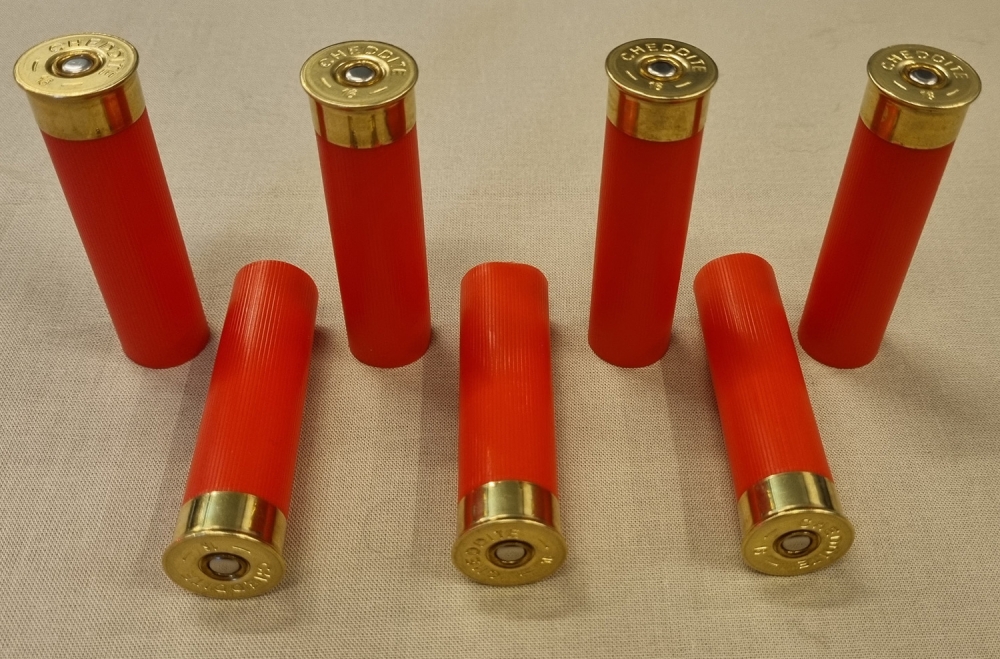 Cheddite 16/70 hylse, rød, med CX1000 tennhette 100pakk