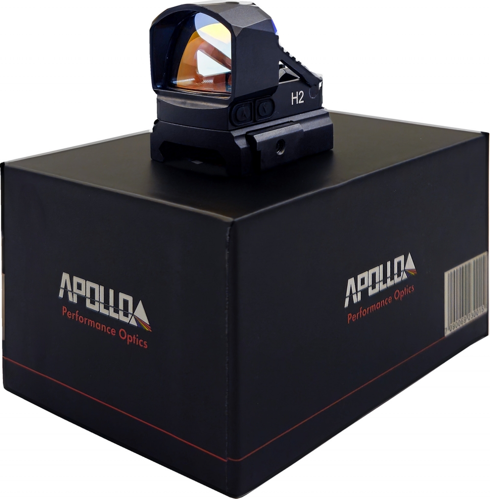 Apollo H2 3moa Rødpunktsikte med Weaver/Pictainny feste