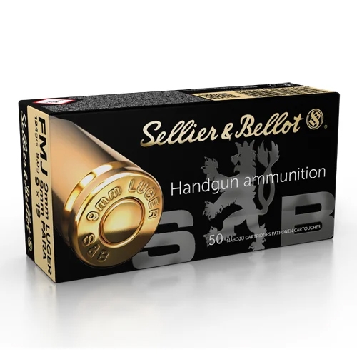 S&B 9mm Luger 124 FMJ