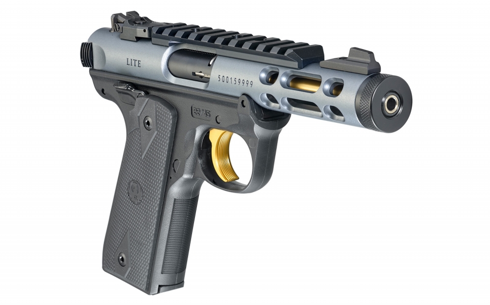 Ruger MK IV 22/45 Lite Cal. 22LR Diamond Grey 11cm