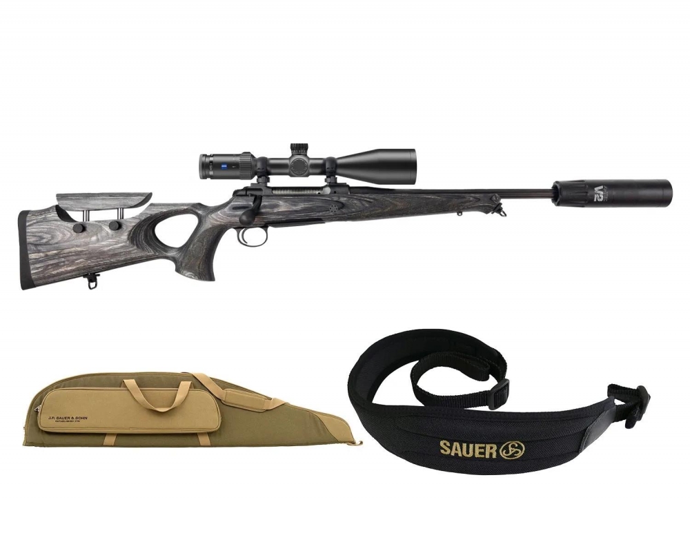 SAUER 101 GTI Jaktia Edition med Zeiss V4 3-12x56i ASV OG A-Tec V2