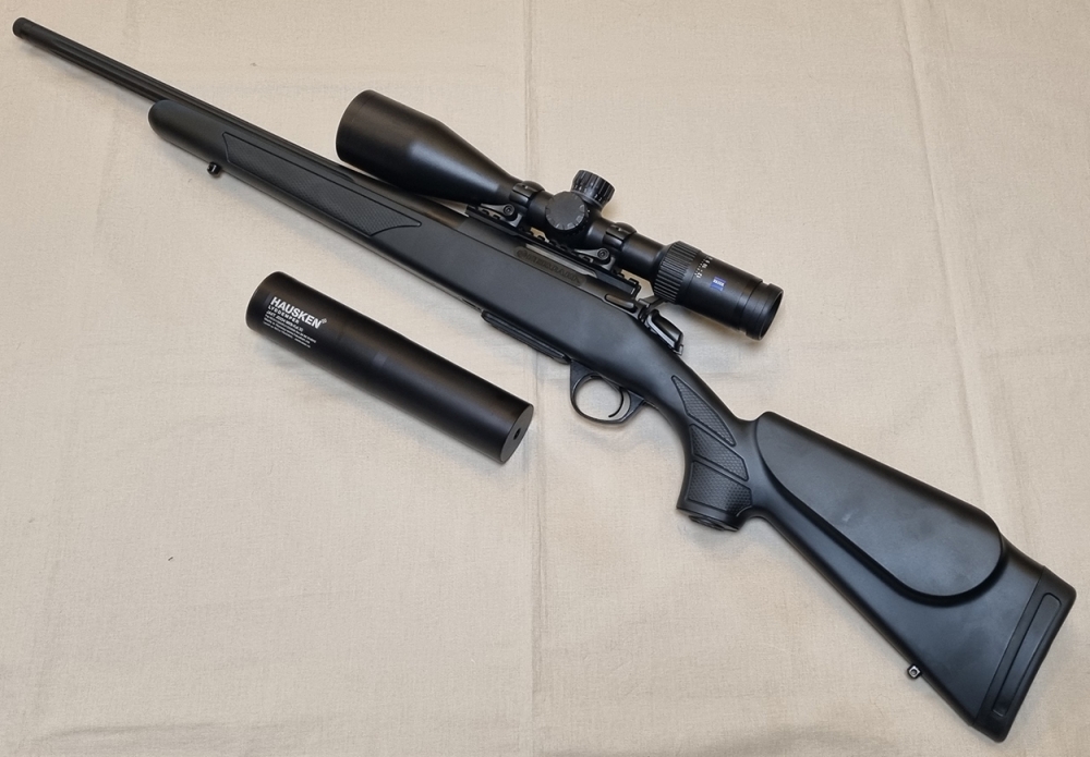 Bergara B14 Extreme Sporter 308 Win m/Zeiss Conquest V4 ASV 3-12x56 og Hausken lyddemper