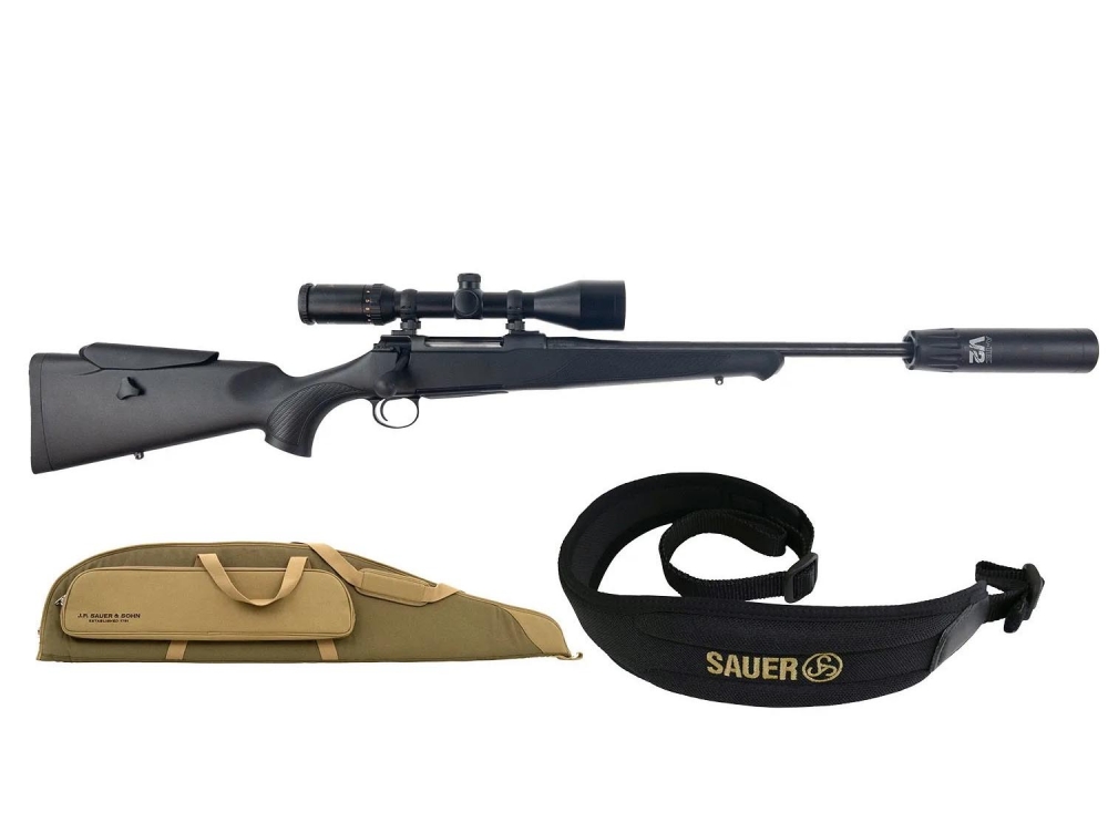 Sauer 100 XTA 6,5x55 Win med Scandium MC 2,5-10x50 og A-Tec V2