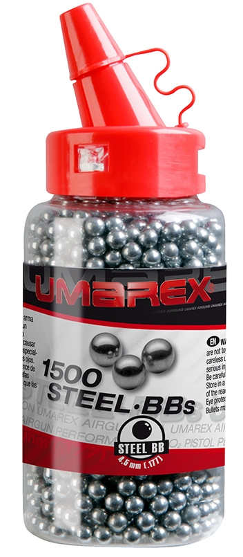 Umarex Steel BBs 4,5mm flaske med 1500