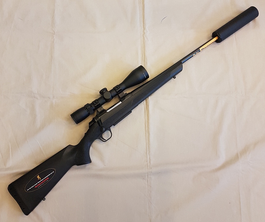Browning A-Bolt III+ EVO Kal. 308Win m/Welter WA 2-12x50i og A-Tec demper
