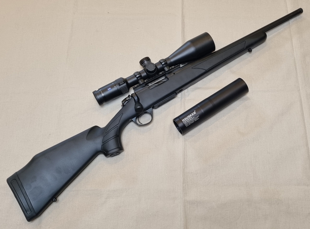 Bergara B14 Extreme Sporter 308 Win m/Zeiss Conquest V4 ASV 3-12x56 og Hausken lyddemper